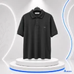 Premium Cotton Polo Shirt-Black