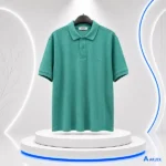 Premium Cotton Polo Shirt-Green